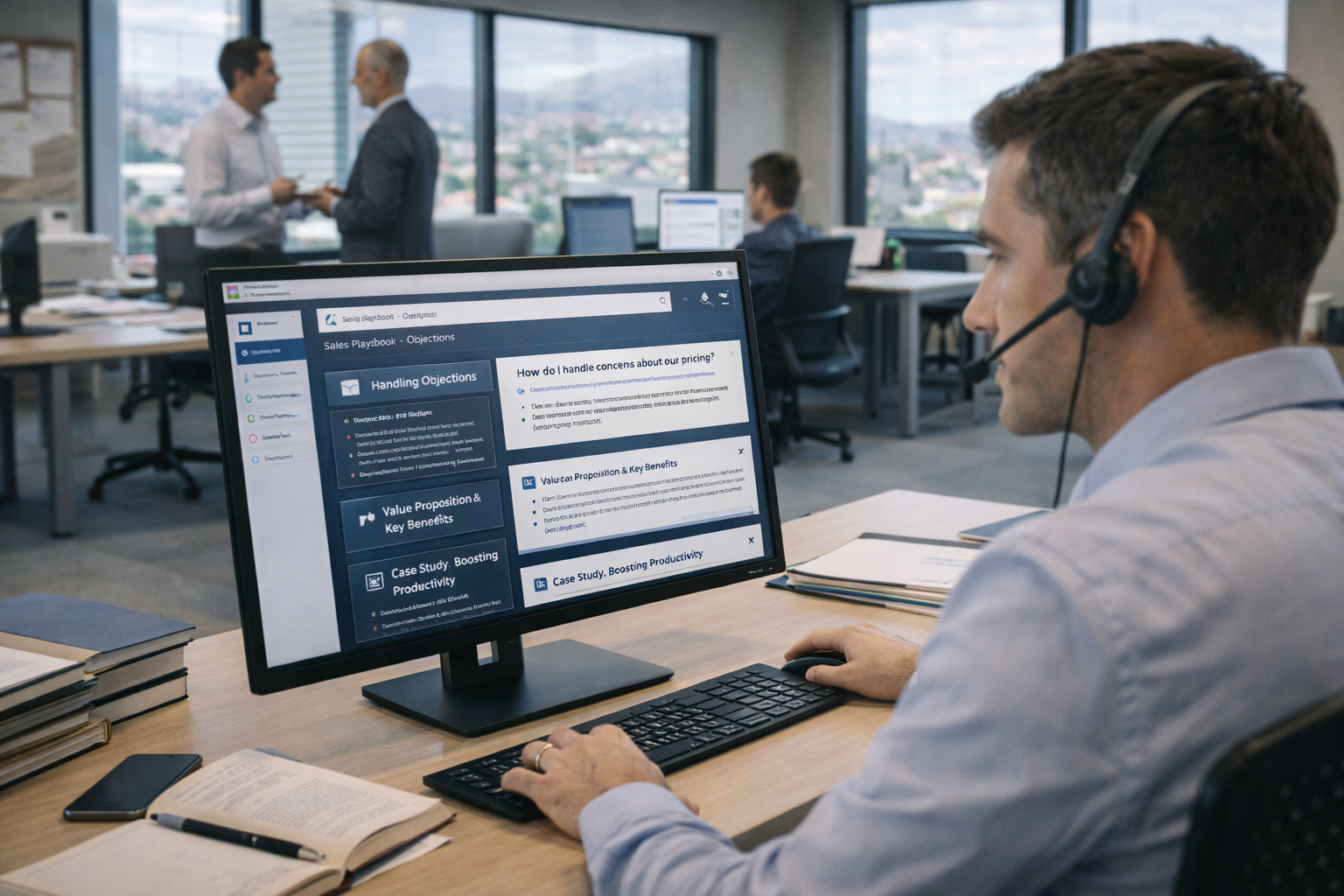 Soporte al área comercial: manejo experto de objeciones en ventas